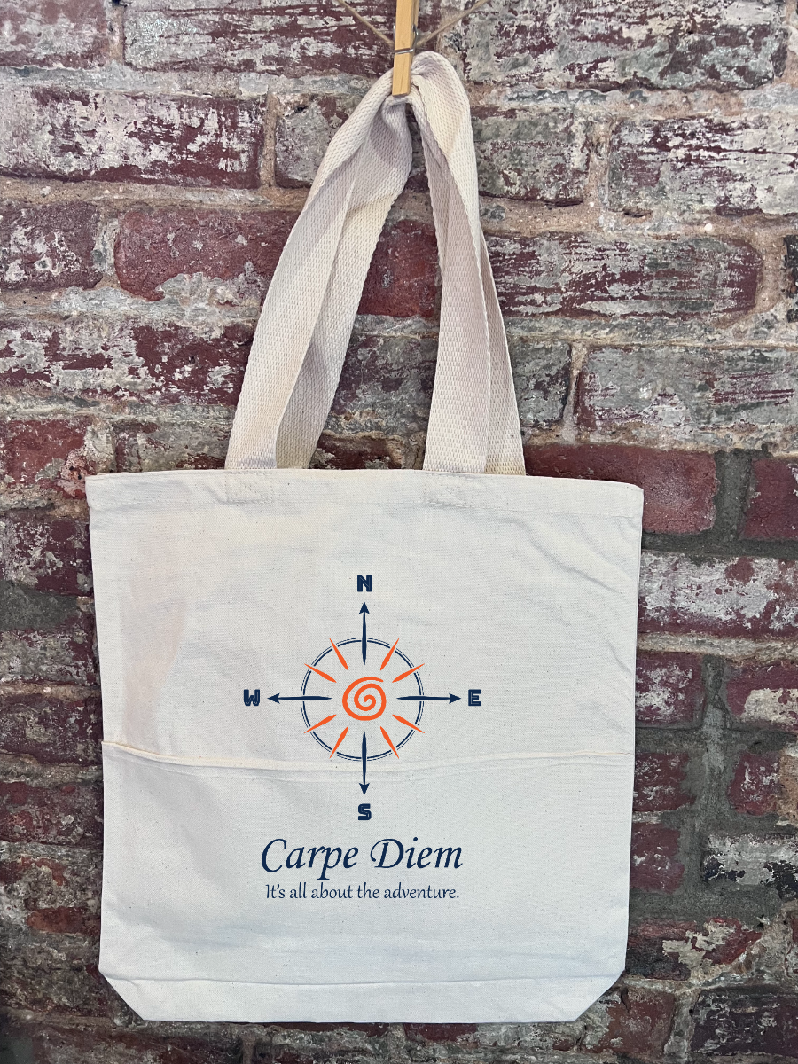 Carpe Diem Canvas Tote